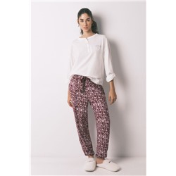 Camiseta manga larga 100% algodón blanca