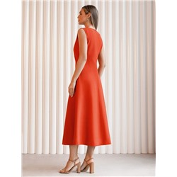 Платье из плотного лиоцелла