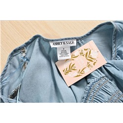 Платье с коротким рукавом