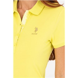 Kadın Neon Sarı Basic Tişört