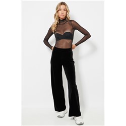 Pantalón de terciopelo - Negro