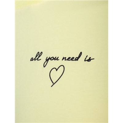 Свободная футболка с принтом из премиального хлопка с эластаном