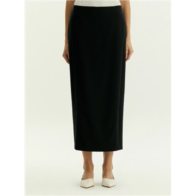 Юбка макси из костюмной шерсти, S1073/voyla