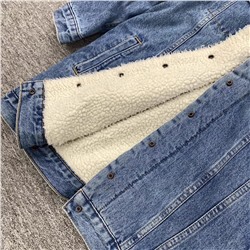 Удлиненная тёплая джинсовая куртка  💋 Levi*s (то, что смогла разглядеть)