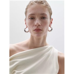 Top drapeado detalle nudo algodón