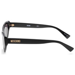 Moschino  Women's Black Cat-Eye Sunglasses