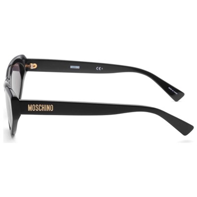 Moschino  Women's Black Cat-Eye Sunglasses