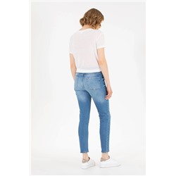 Kadın Mavi Jean Pantolon