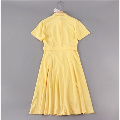 Приталенное хлопковое платье 2 цвета ЛАКОСТ*Е