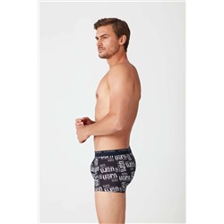 U.S. Polo Assn. Erkek Lacivert - Baskılı 2 Li Boxer 80350ınt