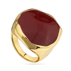 Кольцо Палитра (эмаль бургунди; покрытие золото), Есть комплект