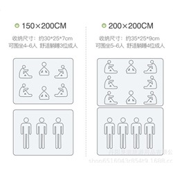 Удобный плед в двух размерах на подкладе