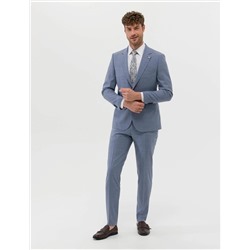 Açık Mavi Ekstra Slim Fit Takım Elbise