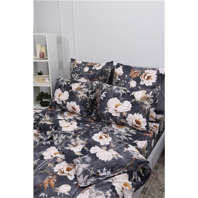 Наволочка поплин Темная ночь 2