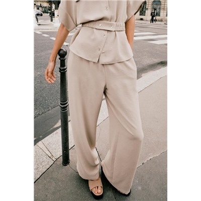 FLOWING WIDE-LEG TROUSERS