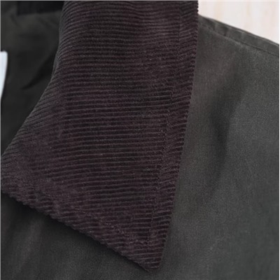 Женская однобортная винтажная вельветовая куртка Н*М