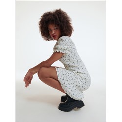 Gemustertes Minikleid