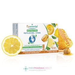 Puressentiel Respiratoire Pastilles Miel - Citron 18 pastilles