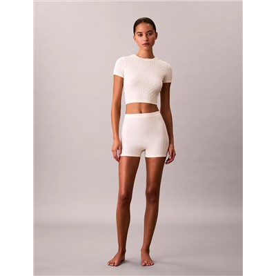 Rib Emblem Seamless Shortie