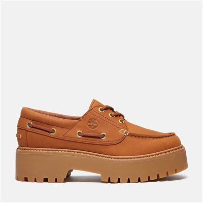 Women's Stone Street Platform Boat Shoe