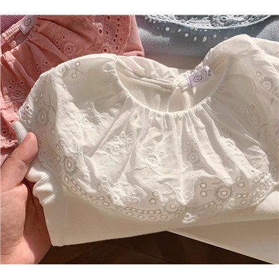 Хлопковая водолазка для девочек