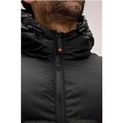 Bad Bear Axel Siyah Erkek Kapüşonlu Mont
