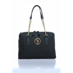 U.S. Polo Assn. Us8701 Sıyah.duz Kadın Omuz Çantası US8701