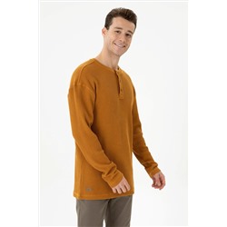 Erkek Coconut Bisiklet Yaka Comfort Sweatshirt