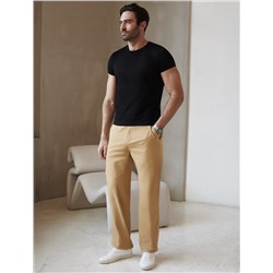 Футболка slim fit  из премиального хлопка с эластаном