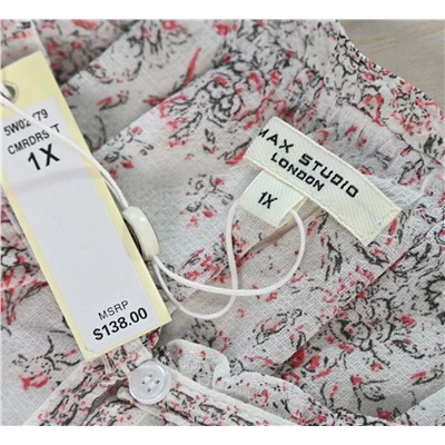 Свободная повседневная шифоновая рубашка