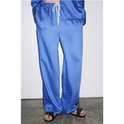 STRIPED PYJAMA TROUSERS