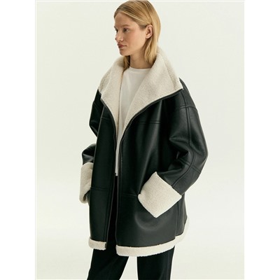 Дубленка из экомеха, N097/polarix