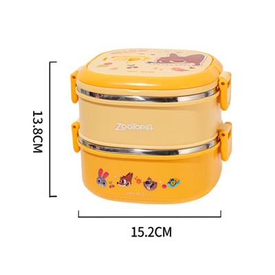 Стальной ланч бокс. Сумка в подарок