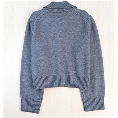 Кардиган с длинными рукавами и отворотом КО*С