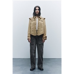 PARKA CORTA CAPUCHA ZW COLLECTION