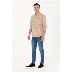 Erkek Ekoseli Kum Gömlek
