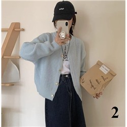 Кардиган 🔥 вязка плотная , теплый  На ощупь мягкий, очень понравился 🥰 с брючками отлично 👍 смотрится