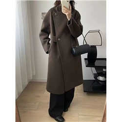 Женское шерстяное пальто в корейском стиле Модель 2024 года!
