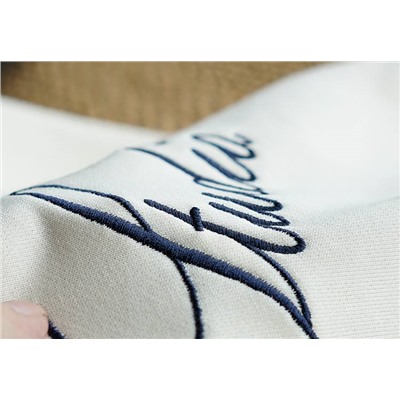 Свитшот Duns*t вышитым принтом, модель унисекс  Экспорт