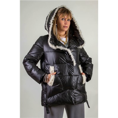 Зимняя куртка с меховой отделкой арт.2813