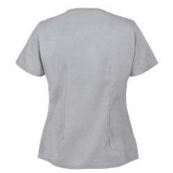 Butter-Soft Scrubs by UA™ 4-Pocket V-Neck Top w/ Rhinestone Detail