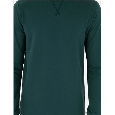 Zümrüt Regular Fit Bisiklet Yaka Basic Sweatshirt