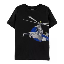 Carter's | Kid Shark Jersey Tee