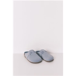 Zapatillas casa tipo zueco azul