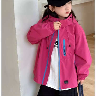 Ветровка для девочек и мальчиков (120-170)
