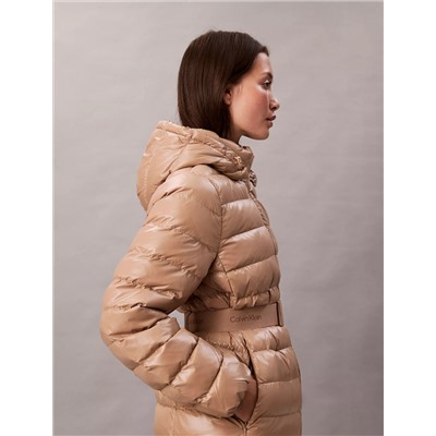 Belted Puffer Jacket