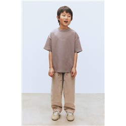 WIDE-LEG CARPENTER TROUSERS WITH POCKETS