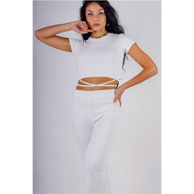 Комплект с топом на завязках