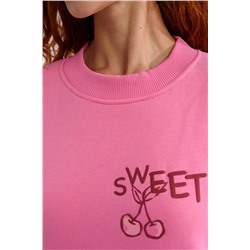 8572 женский свитшот оверсайз