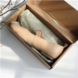 Трендовые балетки из натуральной кожи   Экспорт в Россию